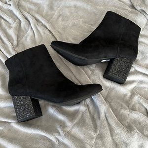 Lane Bryant Black Bootie